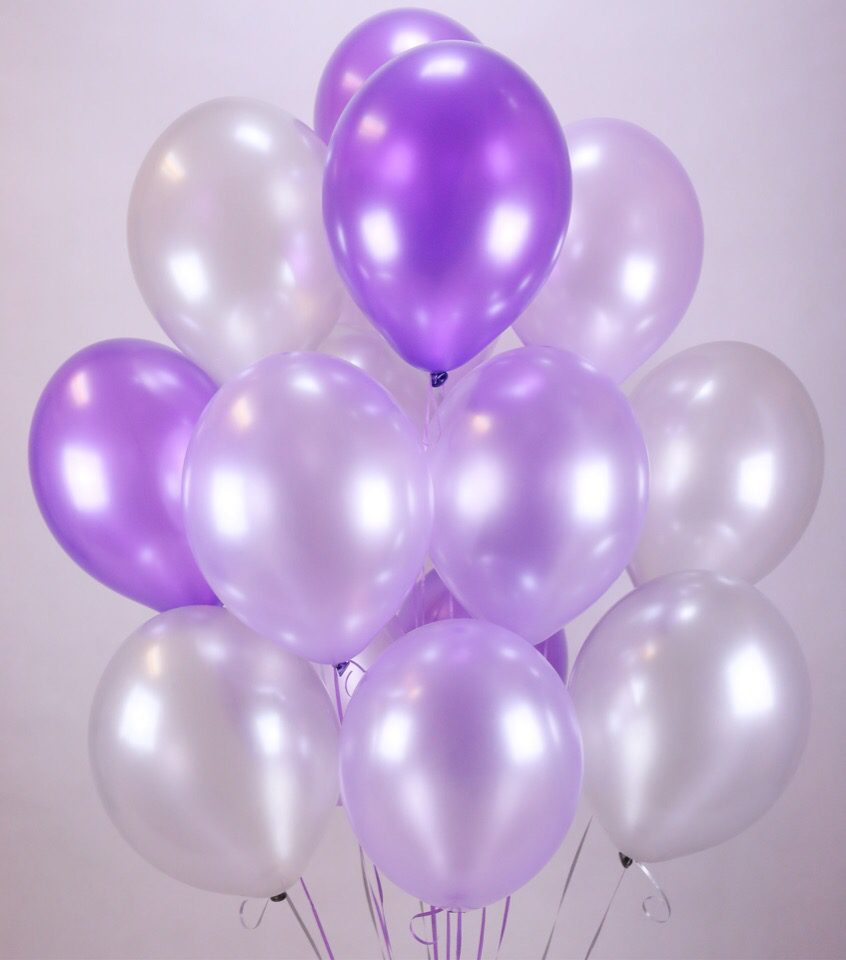 Кульки з гелієм "Лавандова краса"