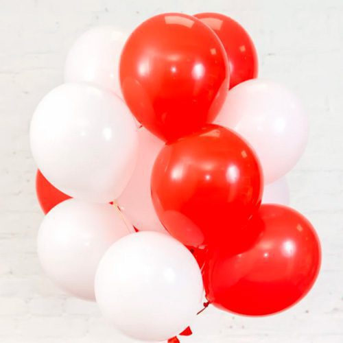 Кульки з гелієм "Яскравий контраст"