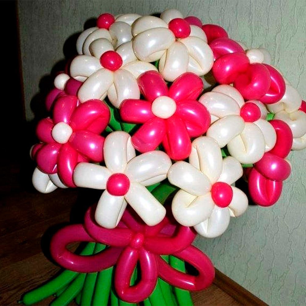 Букет "Квіткове щастя з повітря"