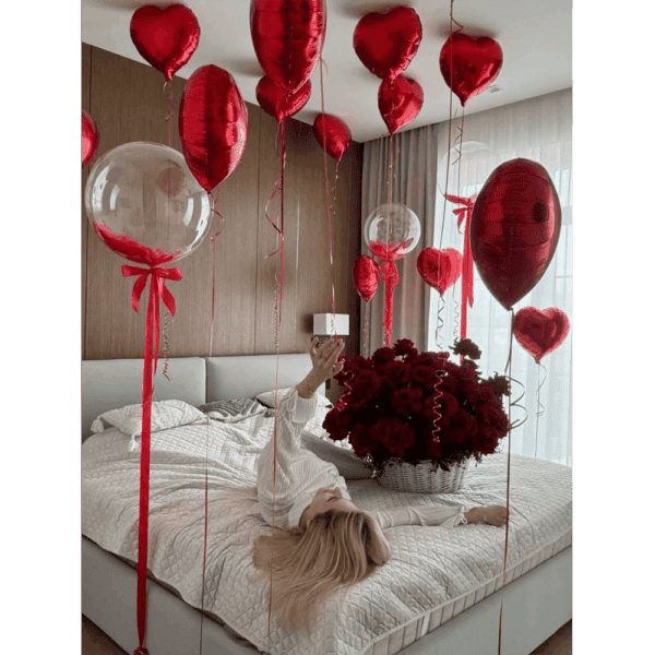 Оформлення кімнати "Valentine moment"