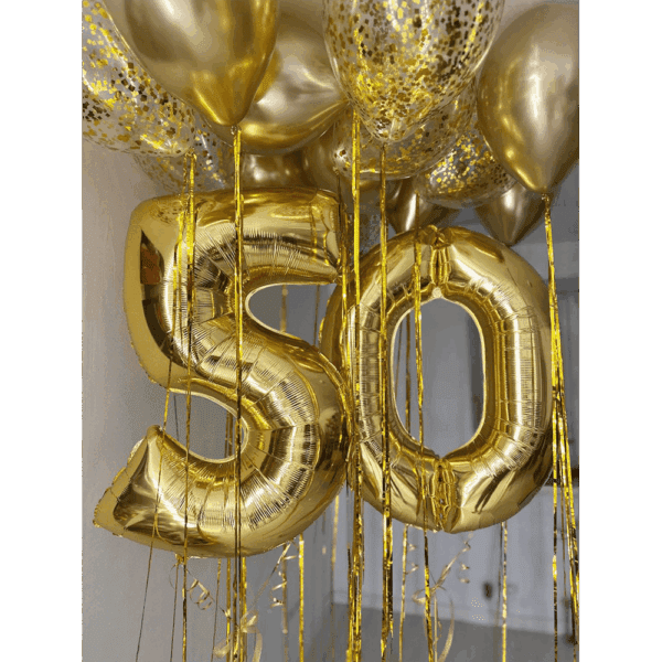 Набір куль "Золоте Ювілейне сяйво"