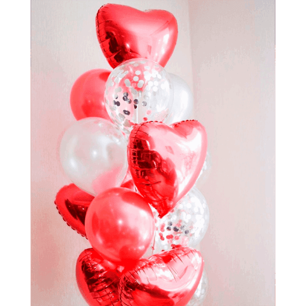 Зв'язка куль "Мить, наповнена любов'ю"