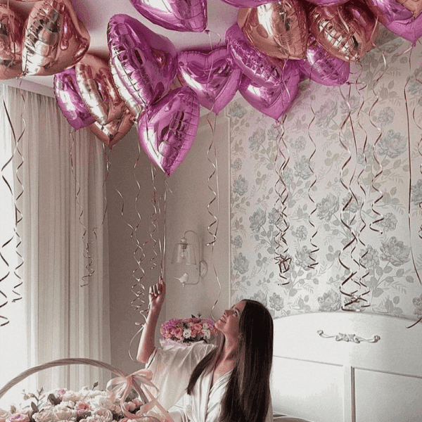 Набір сердечок "Повітря романтики"