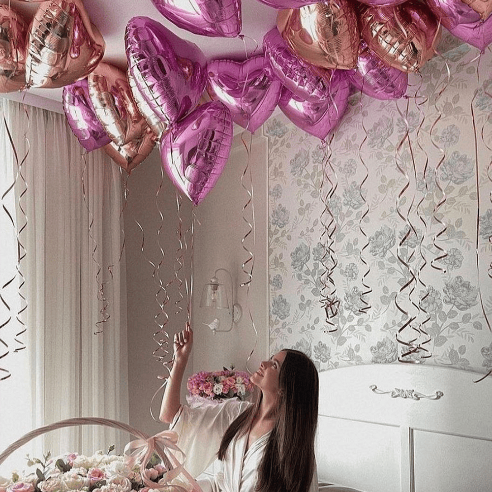 Набір сердечок "Повітря романтики"