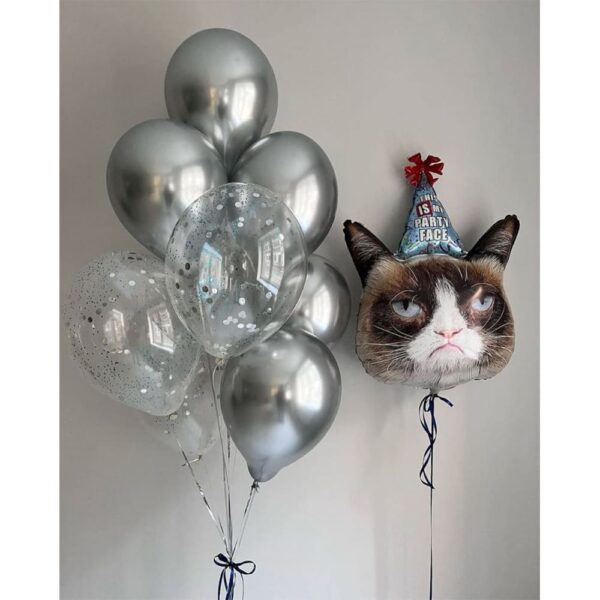 Праздничная композиция с котиком