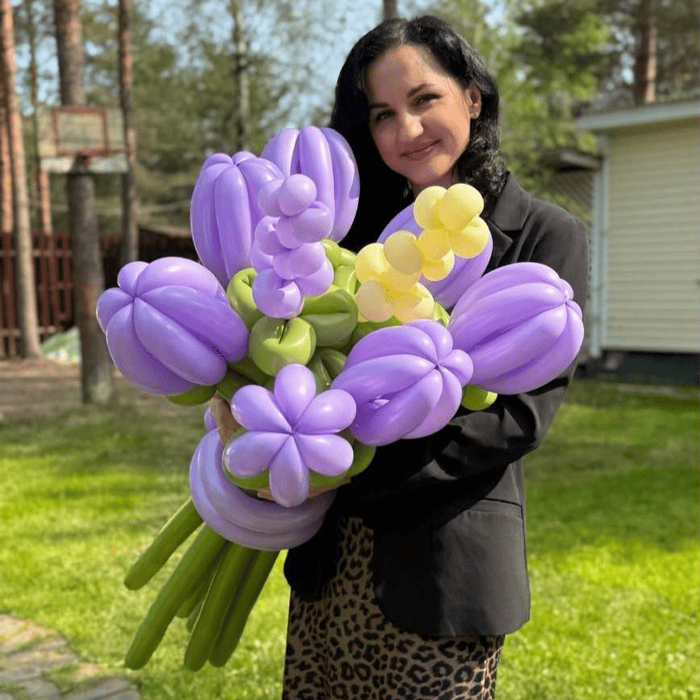 Букет квітів "Лавандова краса"