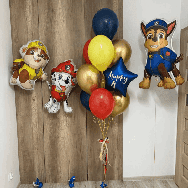 Набор шаров "Команда Щенячьего патруля"
