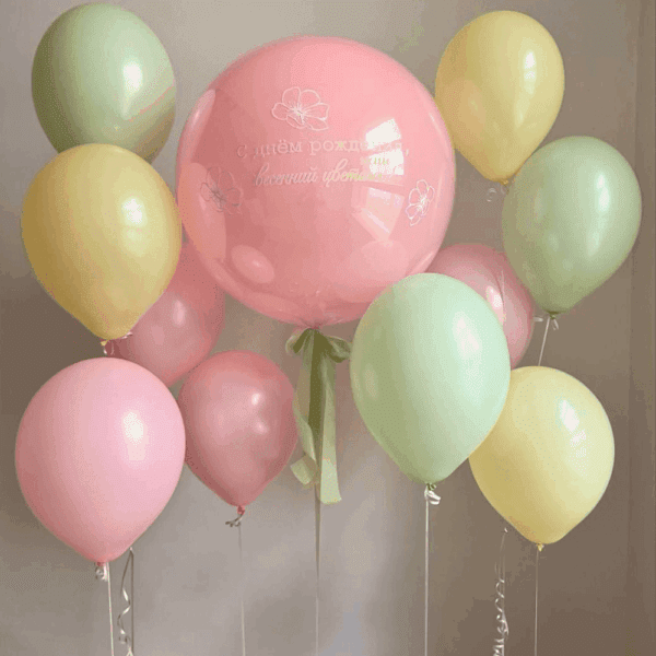 Набор из шаров "Весенняя нежность"