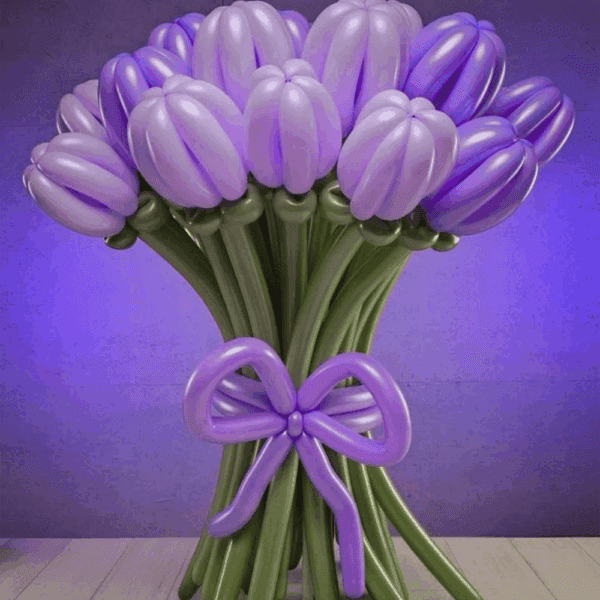 Букет квітів "Лілова краса"