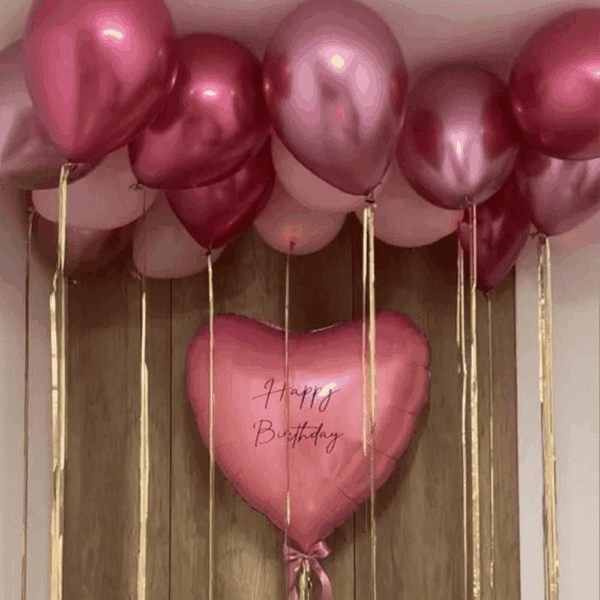 Привітальний набір куль "Happy Birthday"