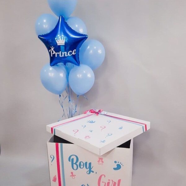 Коробка сюрприз з кулями "Boy or Girl"