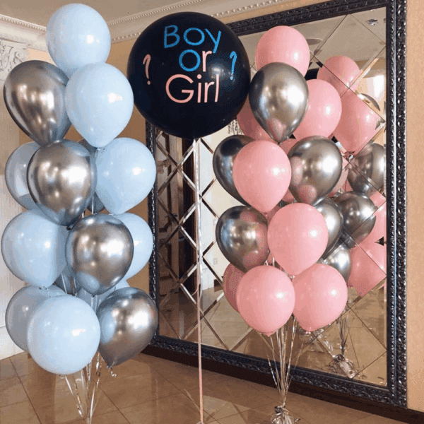 Оформлення кулями "Boy or Girl"