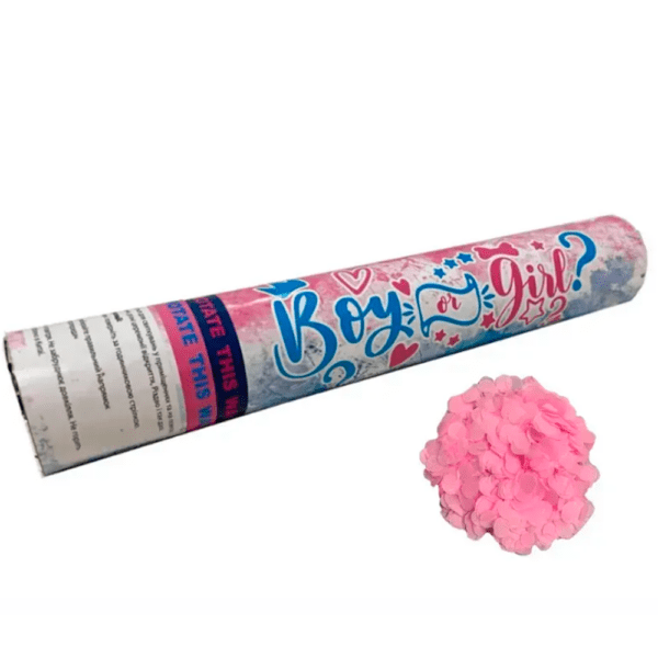 Хлопушка на гендер пати (30 см) Девочка