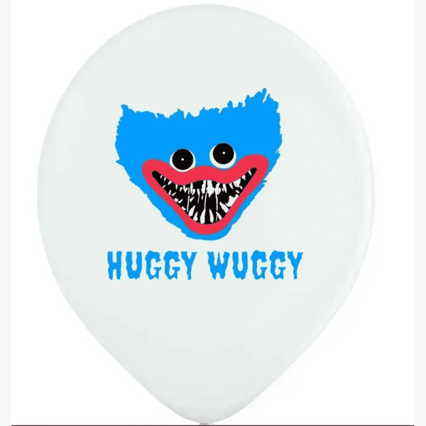 Латексный шар с рисунком «Huggy Wuggy»