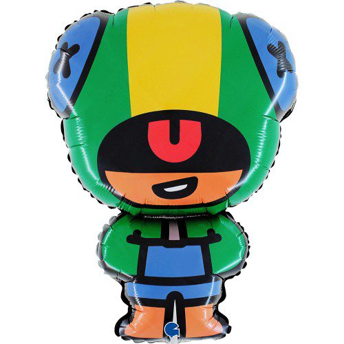Фольгована фігура "Brawl Stars, Leon"