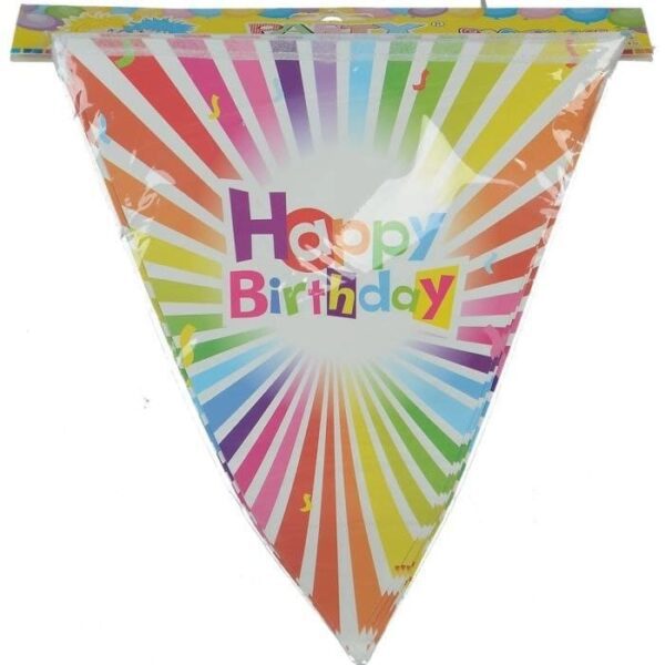 Дитяча гірлянда прапорці: “Happy Birthday”