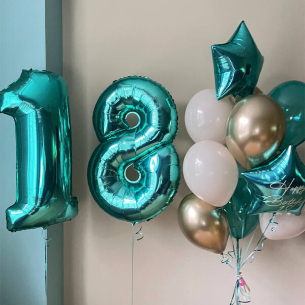 Набор шаров "Бирюзовая мечта"