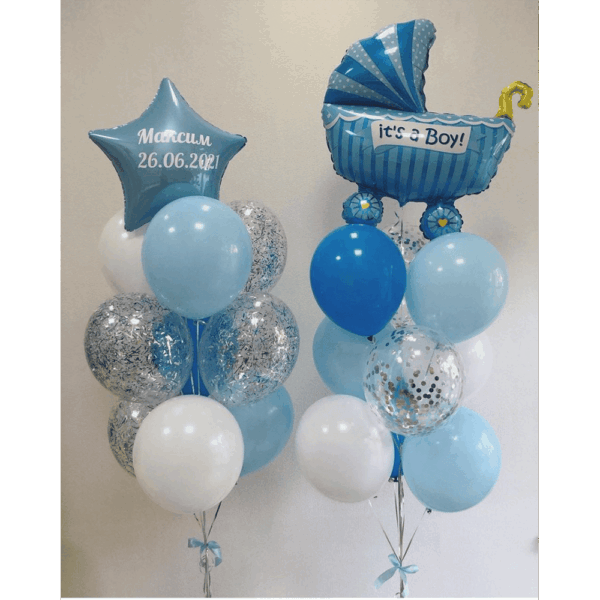 Набір куль "Ласкаво просимо додому малюк!"