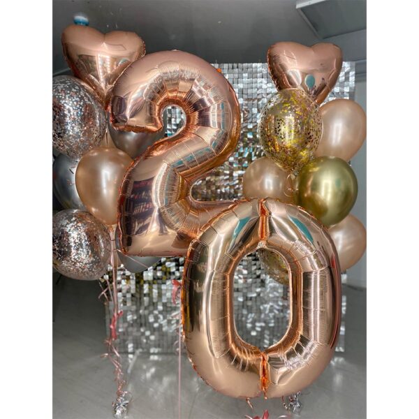 Набор шаров "В сиянии блеска"