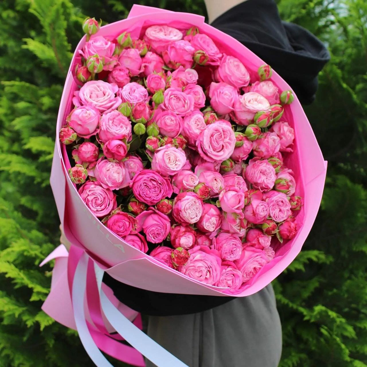 Букет из роз "Яркое восхищение"