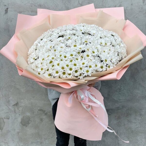 Букет из хризантемок "Сказочная красота"