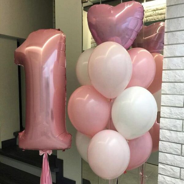 Набір куль на перший рочок для дівчинки