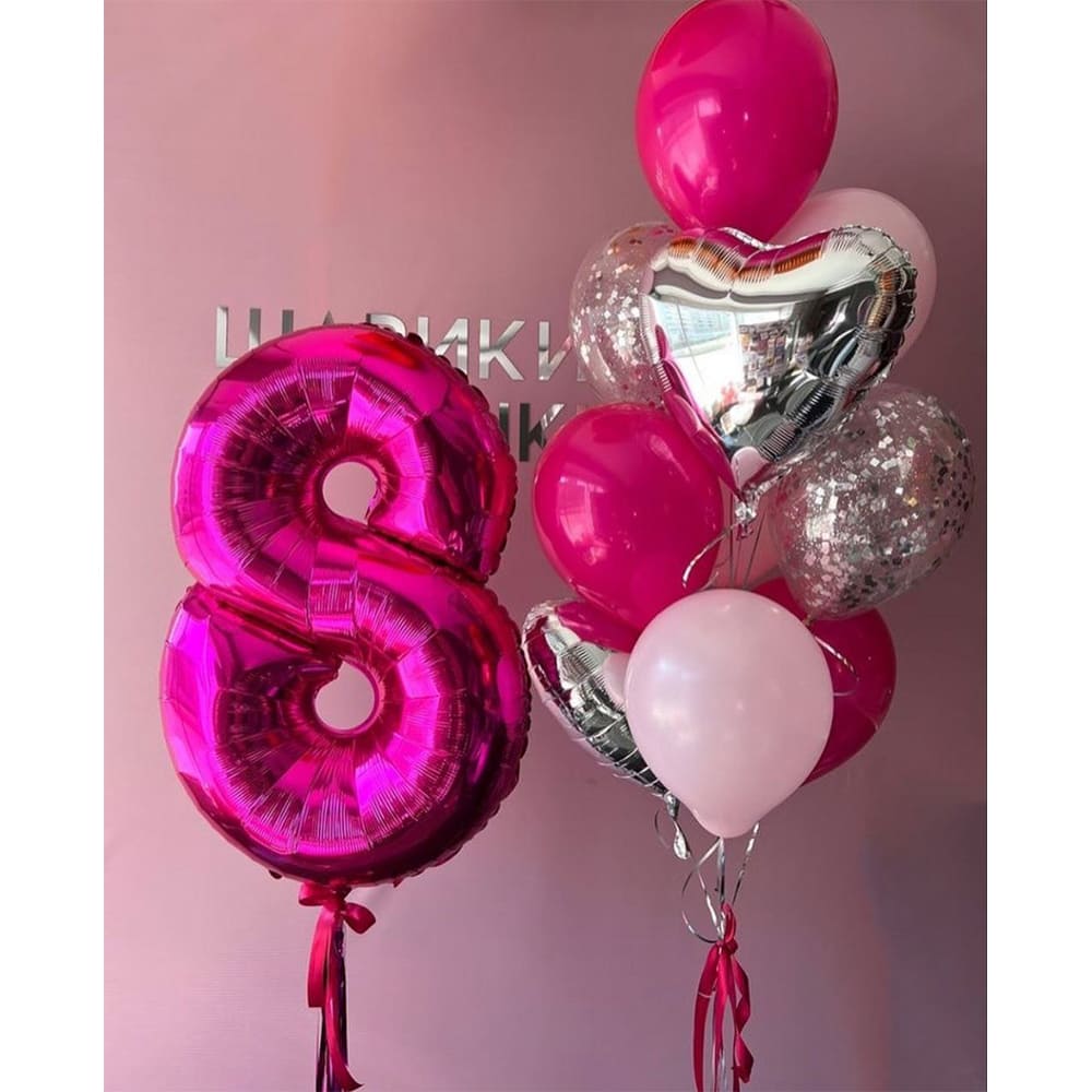 Набір куль "Яскравий День Народження"