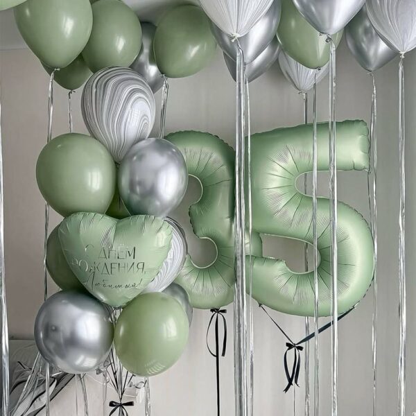 Набор шаров для любимого "Мятный шарм"