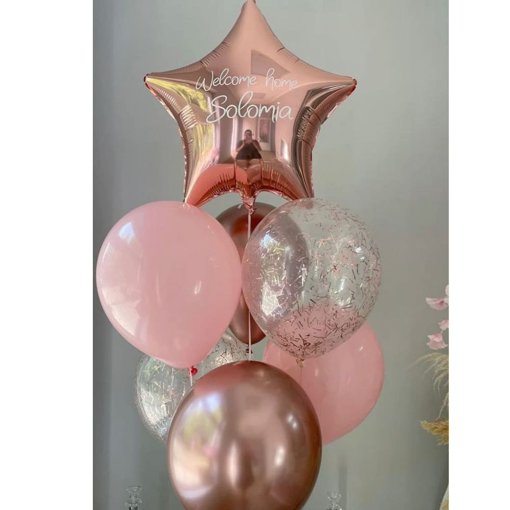 Зв'язка куль "Чарівність кольорів"