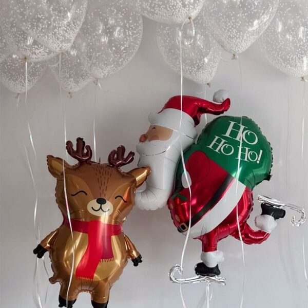 Набор шаров "Зимняя сказка с Сантой"