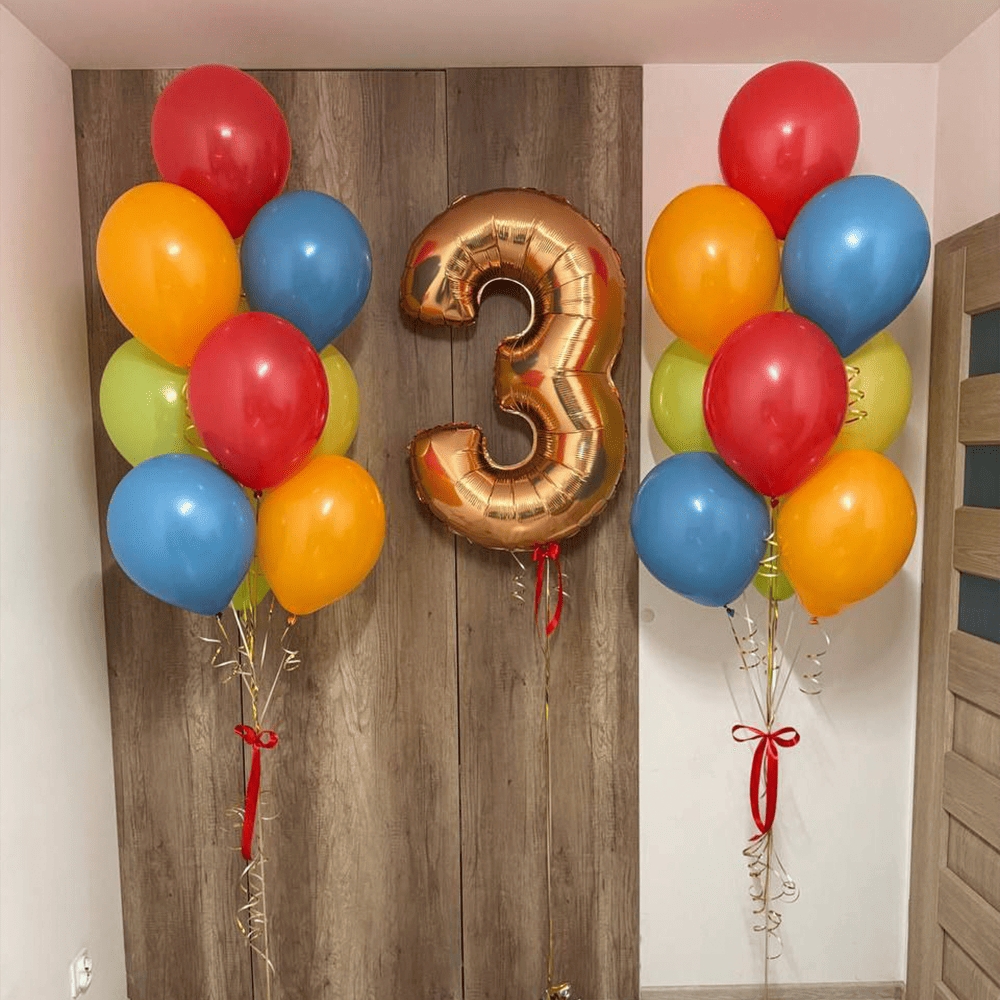 Композиция из шаров "Яркая сказка"