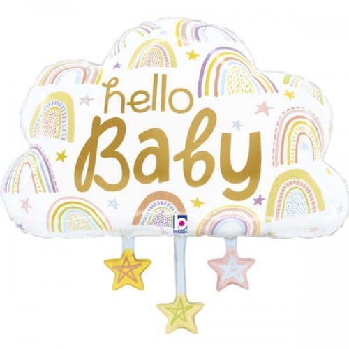 Фольгована фігура "Хмаринка Hello Baby"