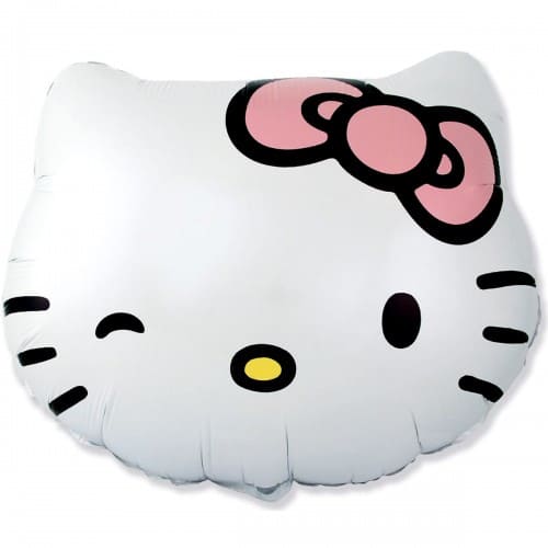 Фольгована фігура "Голова Кітті Hello Kitty"